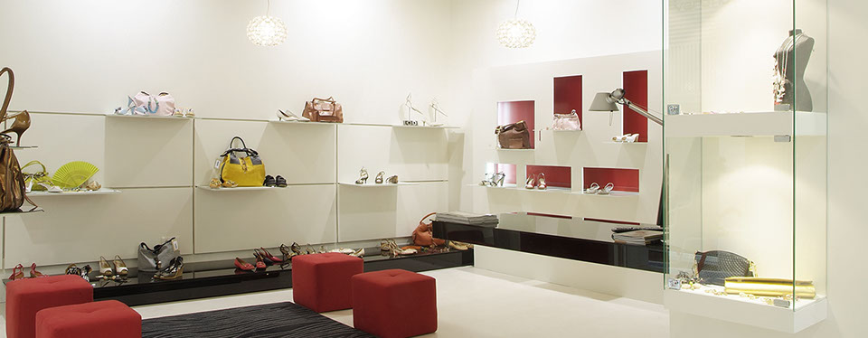 Interiorismo para zapatería de diseño